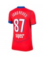 Billige Paris Saint-Germain Joao Neves #87 Tredjedrakt Dame 2025-26 Kortermet